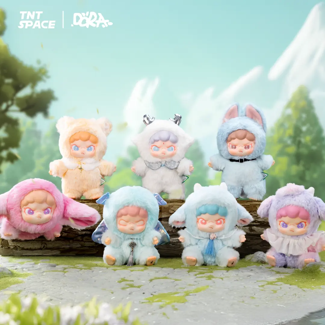 DORA Shanhai Dream Series Vinyl Plush Doll – Official Designer Collectible Art Toy
