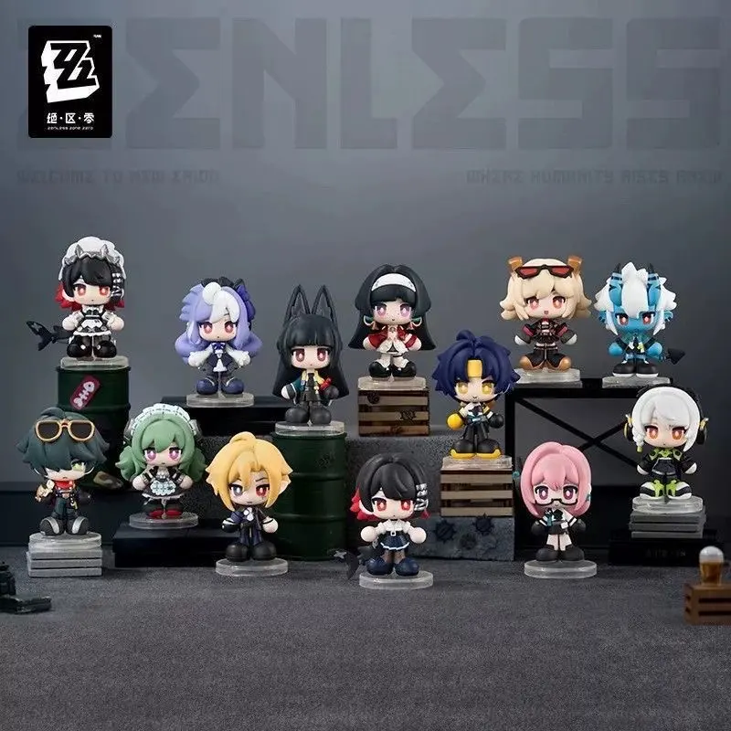Zenless Zone Zero Tiny Agents Q Version Figure Blind Box – Official Designer Collectible Art Toy