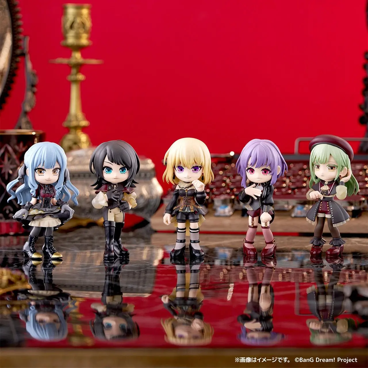 PalVerse BanG Dream! Mini Collectible Figure，Anime Character Desktop Ornament Blind Box – Official Designer Collectible Art Toy
