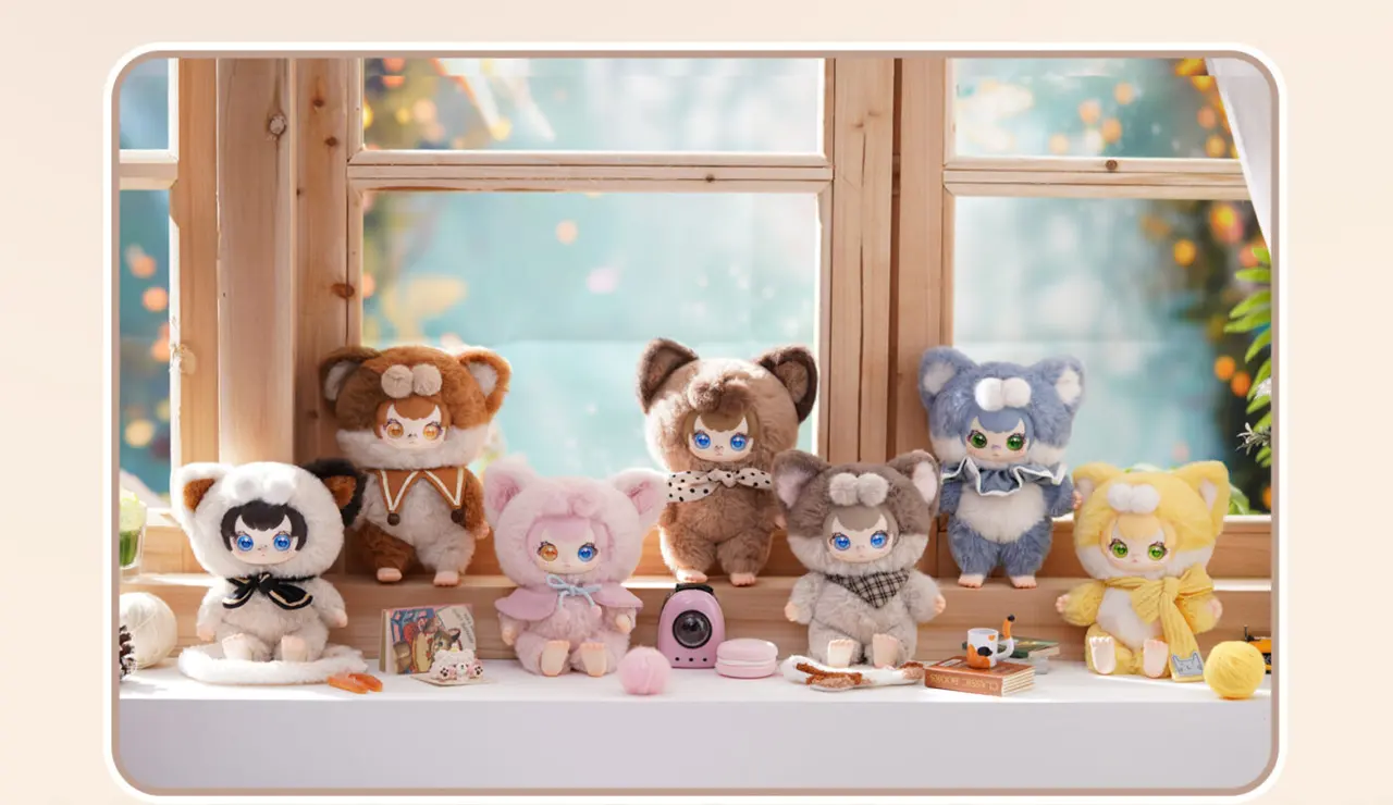 Yooyo Series Plush Blind Box – Official Designer Collectible Art Toy