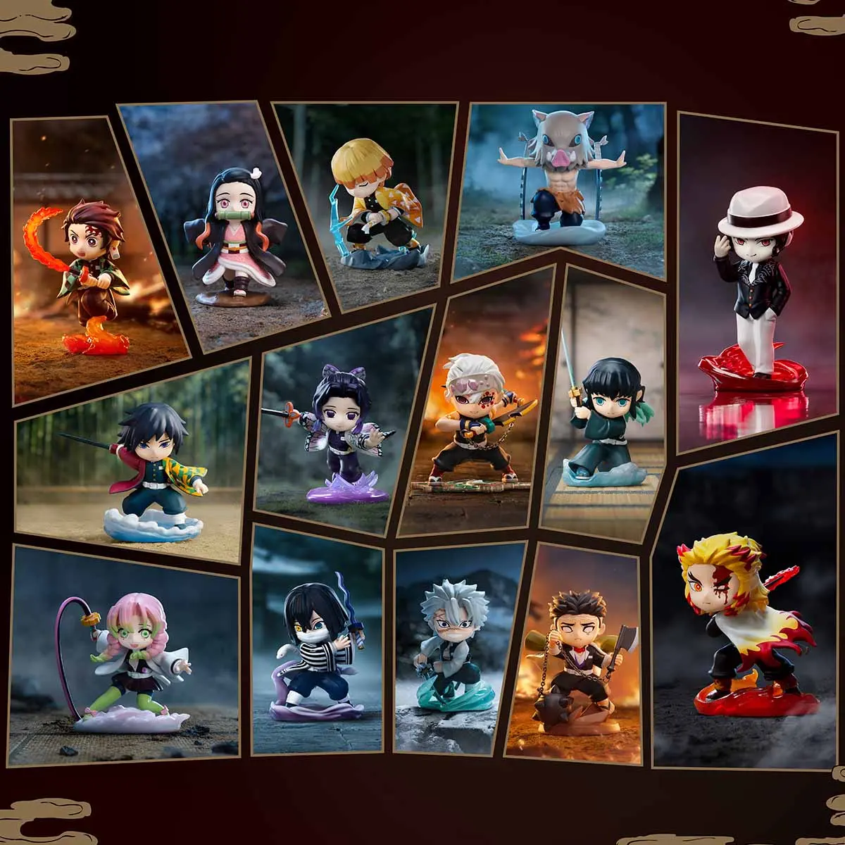 Demon Slayer Battle Series Figures – Official Designer Collectible Art Toy