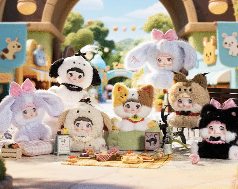 CALEMBOU Plush Blind Box Nommi Sitting Zoo Series Single Box – Official CALEMBOU Art Toy