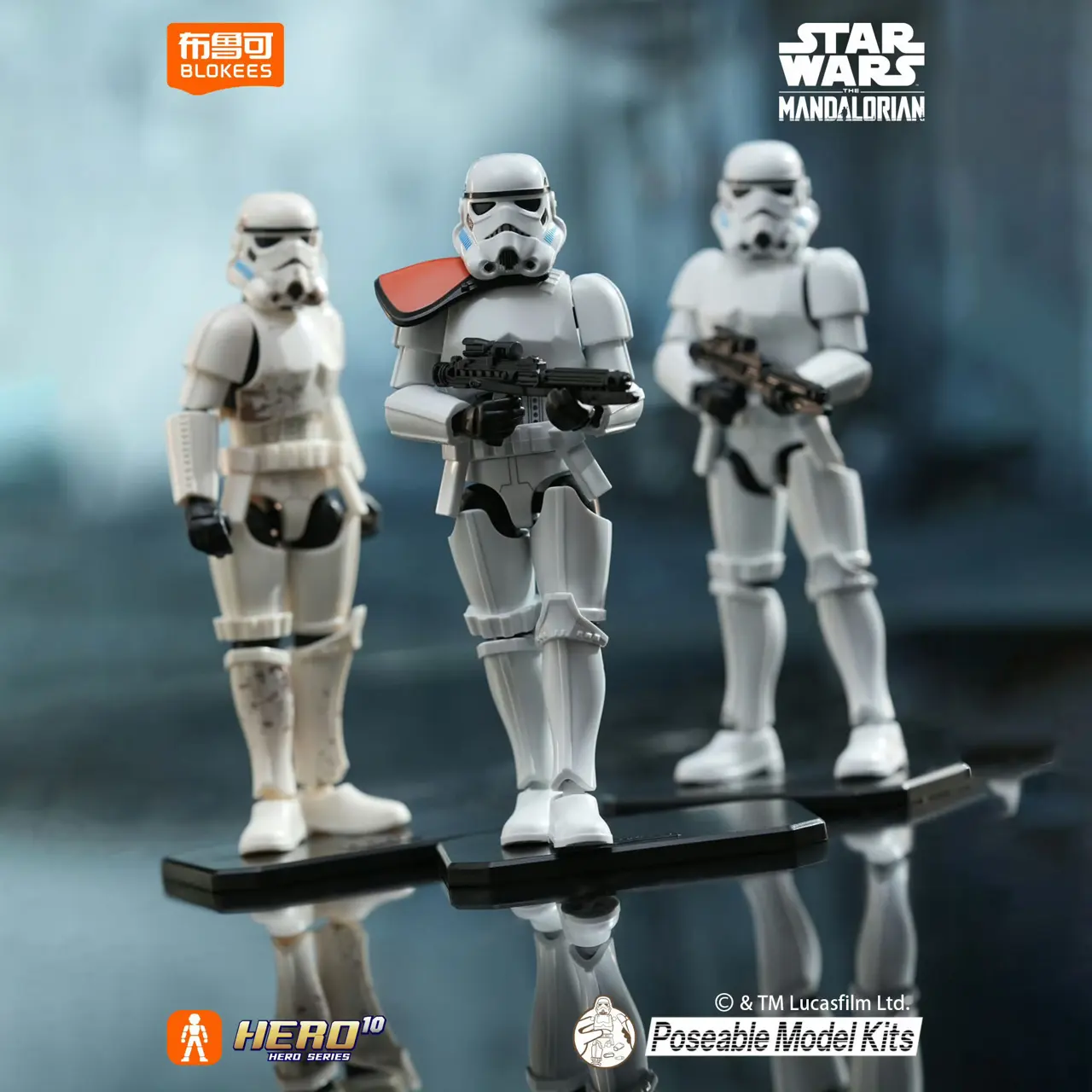 Buildable BLOKEES Star Wars Galaxy Series Wave 3 “Force Awakening” Blind Box Action Figure – Official Blokees Art Toy