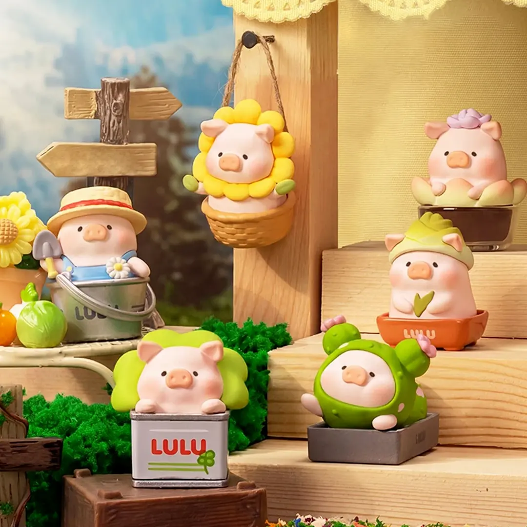 LuLu the Piggy LuLu Garden Series Mini Figure Blind Bag – Official Designer Collectible Art Toy