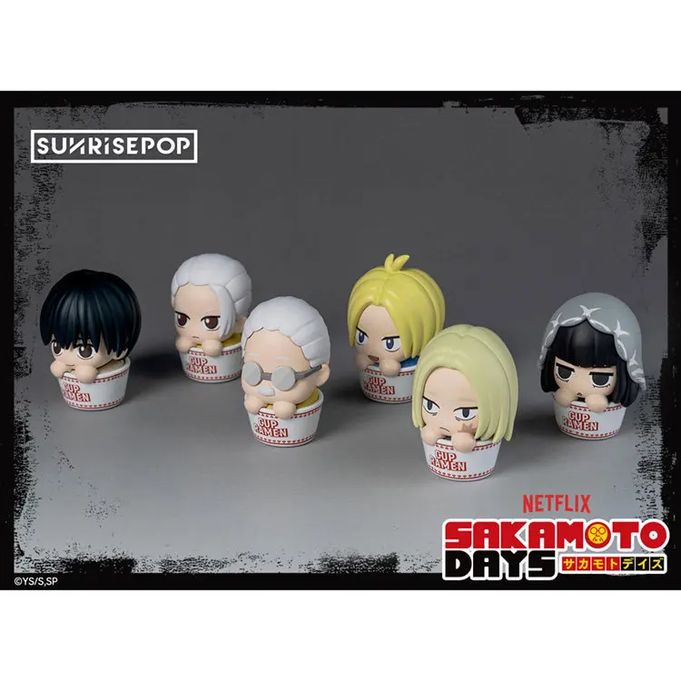 Sakamoto Days Q-Bitz Standing Figure Blind Box – Official Designer Collectible Art Toy