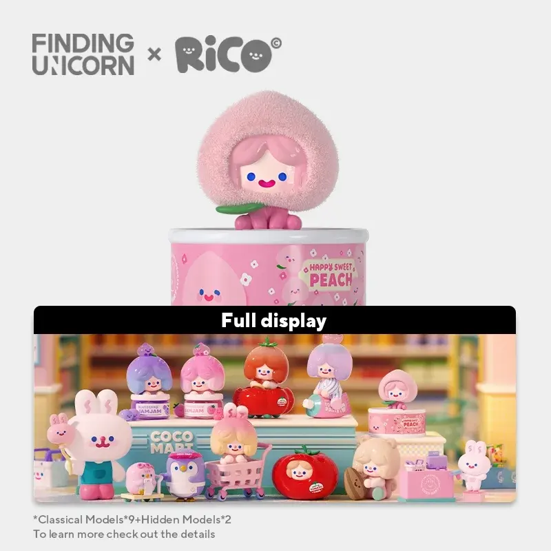 Sample RiCO COCOMART SERIES BLIND BOX – Official Finding Unicorn Art Toy