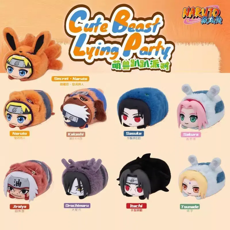 NARUTO SHIPPUDON – Mochi Mascot Party Plush Blind Box – Official Naruto Art Toy