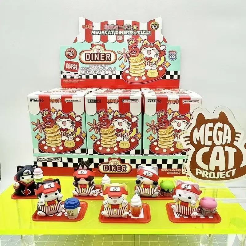 BANDAI Naruto Nyaruto Mega Cat Project Diner Series Figures Blind Box – Official Bandai Art Toy