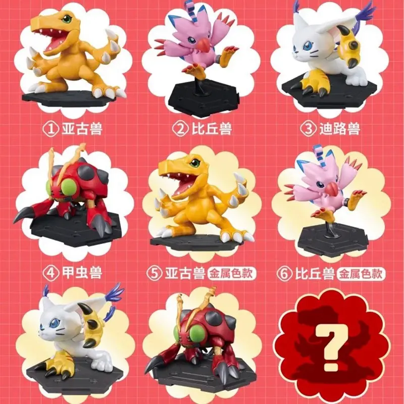 Digimon Gathering Vol.1 Assemble‑Yourself Blind Box Figure – Official Digimon Art Toy