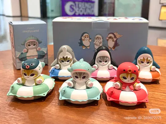Display Mofusand Swim Ring Series Blind Box