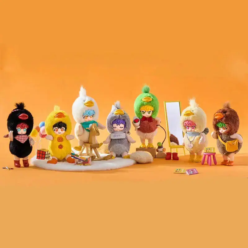DuDu-Duck Genki Kindergarten Series Plush Blind Box – Official Designer Collectible Art Toy