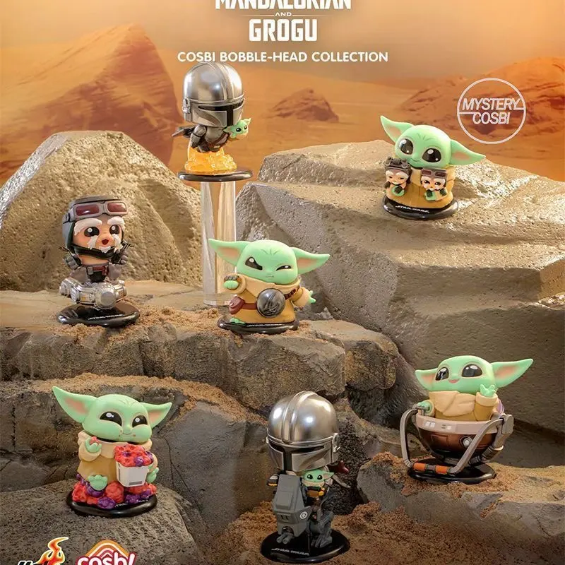 The Mandalorian and Grogu Cosbi Bobble-Head Collection – Official Designer Collectible Art Toy