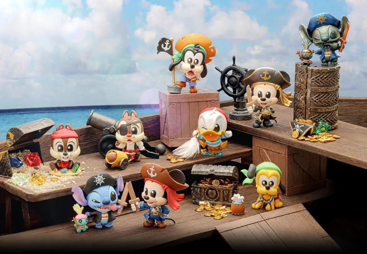 Cosbi Pirate Theme Blind Box Figures – Official Designer Collectible Art Toy
