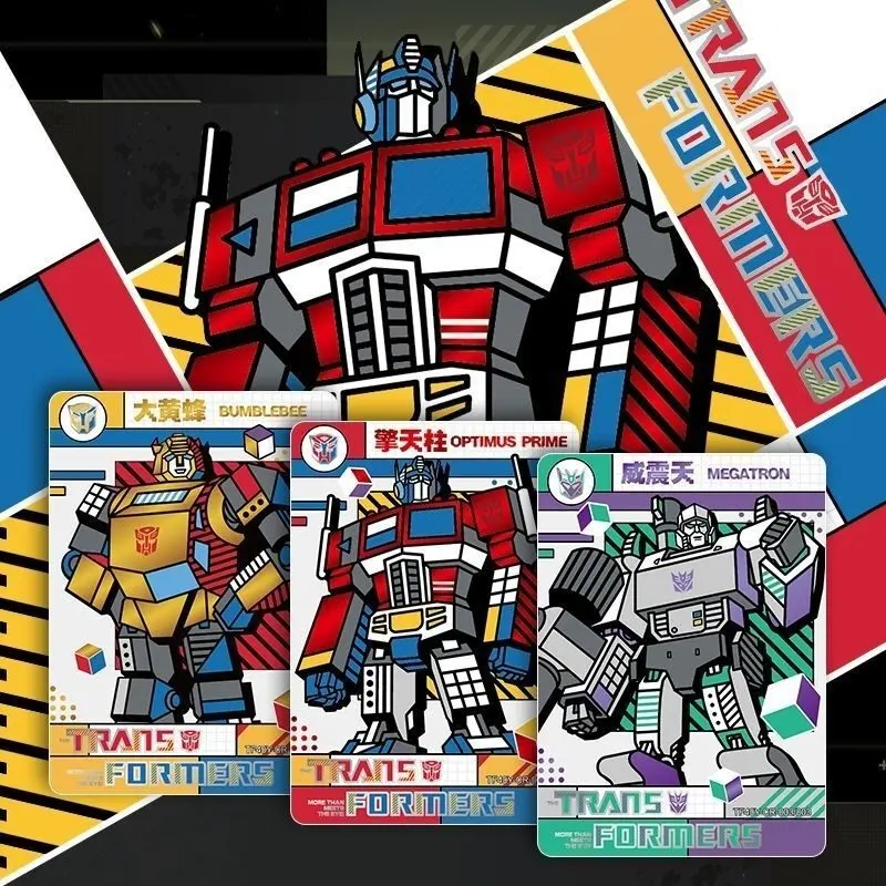KAYOU Transformers 40th Anniversary Energy Gift Box, Official Licensed Horizon Collectible Trading Card Box, Limited Edition – Official Designer Collectible Art Toy