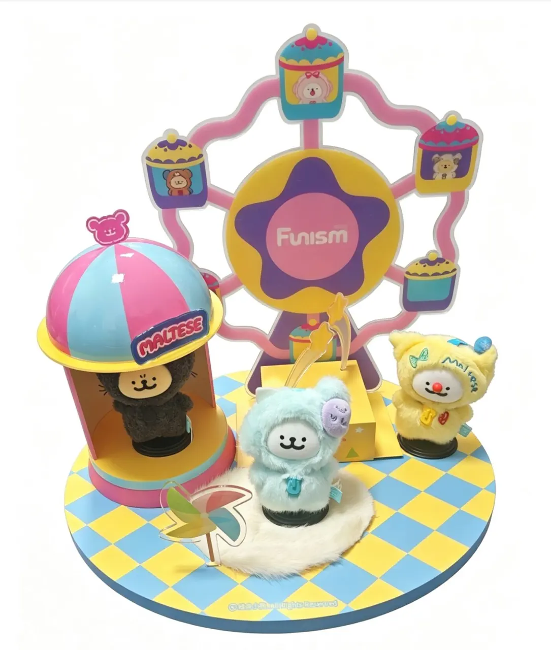 DISPLAY Maltese x Funism: “My Good Companion” Vinyl Plush Blind Box – Official Funism Art Toy