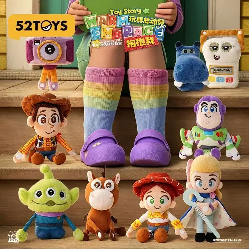 Toy Story Warm Embrace Plush Blind Box Cute Collectible Stuffed Figure Keychain Pendant – Official Designer Collectible Art Toy