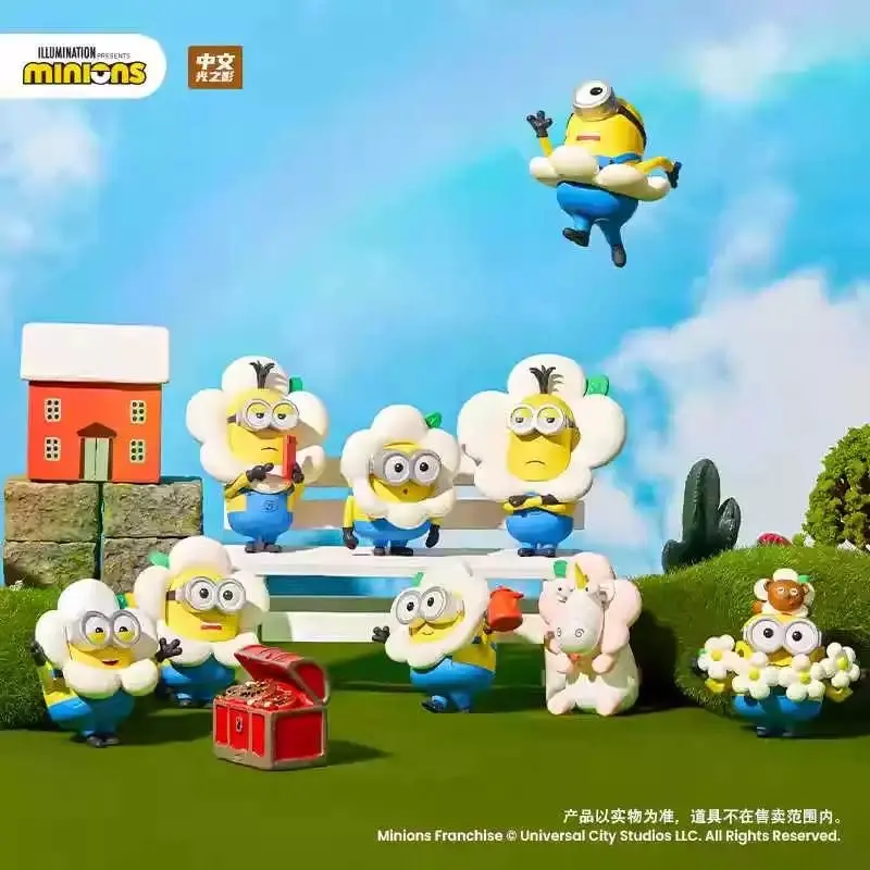 MINISO Minions Flower Garden Series Blind Bag – Cute Collectible Figures – Official Minions Art Toy
