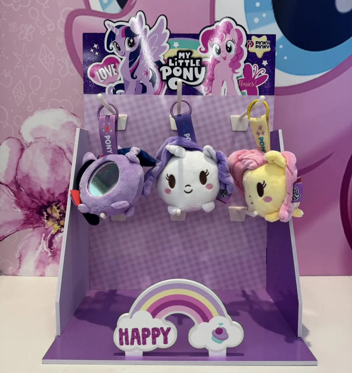 【Display】My Little Pony Plush Mirror Blind Box – Official My Little Pony Art Toy
