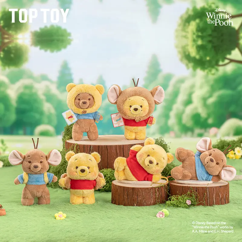 Winnie the Pooh & Roo Forever Friends Series Plush Blind Box – Official Designer Collectible Art Toy