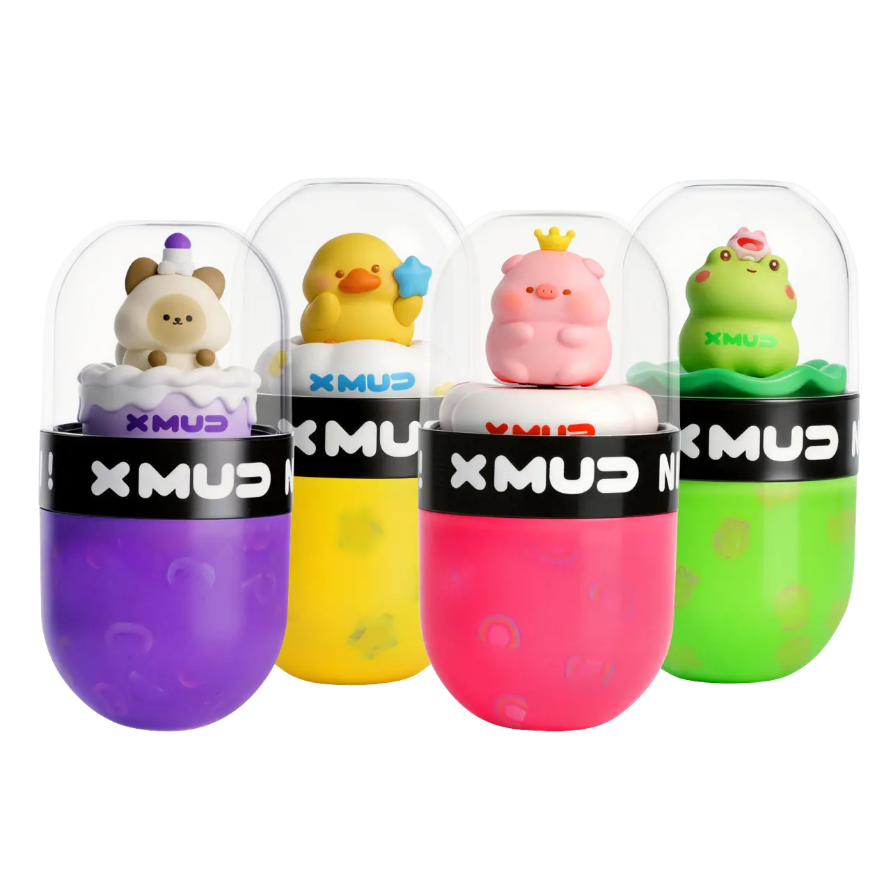 X MUD Blind Box Squishy Capsule Slime – Official Designer Collectible Art Toy