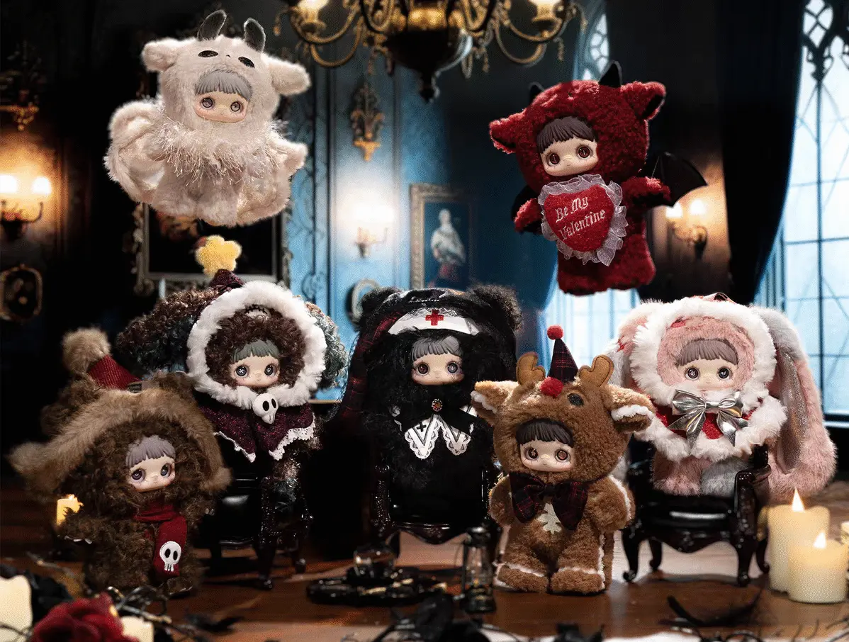 CALEMBOU BLIND BOX MayMei Winter Weirdness Series Plush Blind Box Single Box – Official CALEMBOU Art Toy