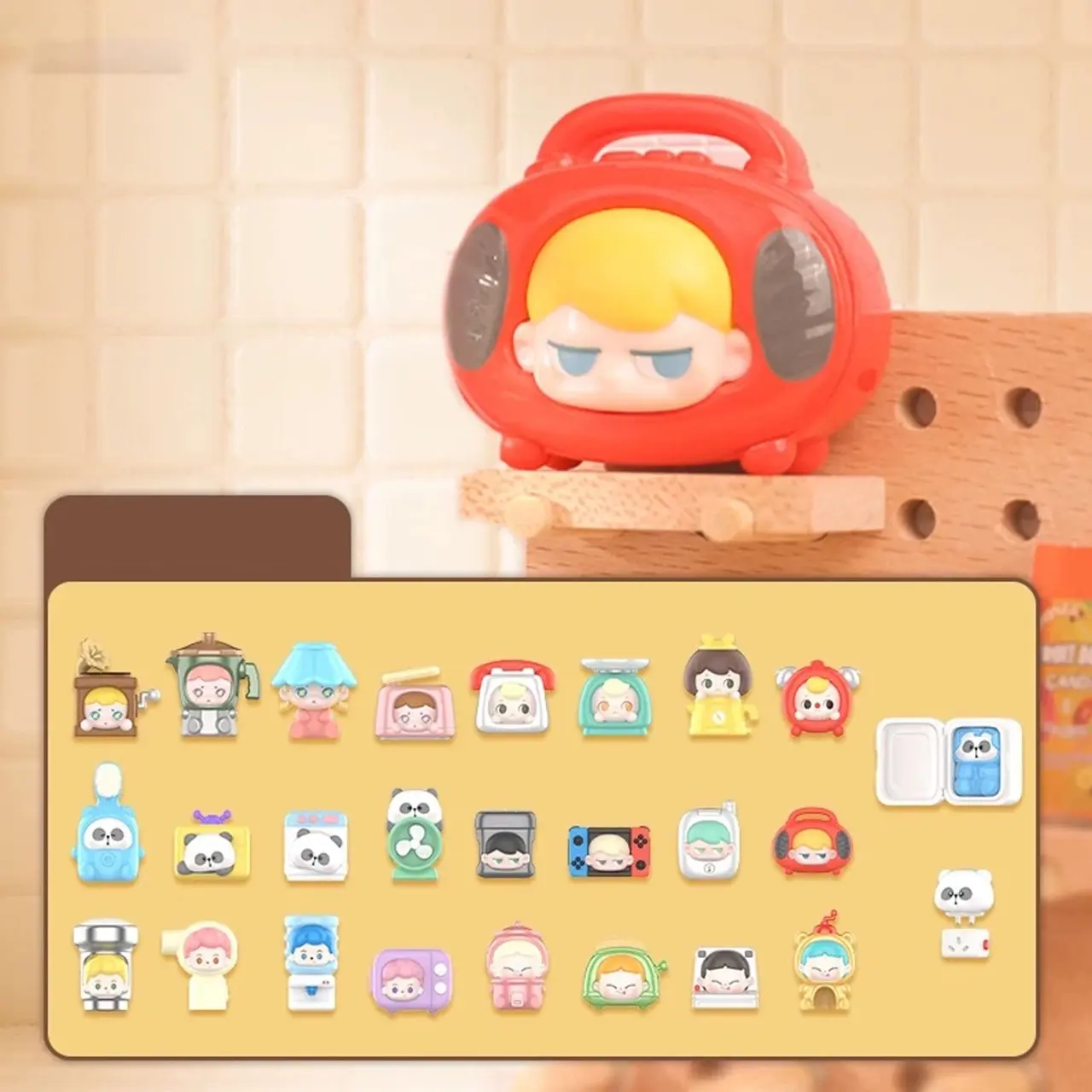 TOYCITY Electric Cuties Team Mini Bean Series Blind Bag – Official Designer Collectible Art Toy