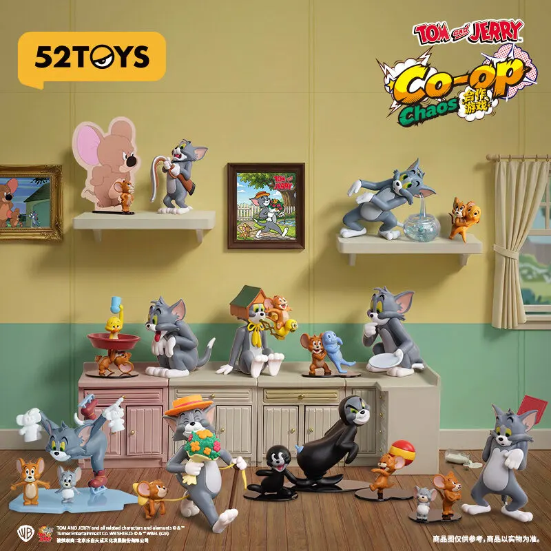 52TOYS Tom and Jerry Co-op Chaos Blind Box – Official 52TOYS Art Toy