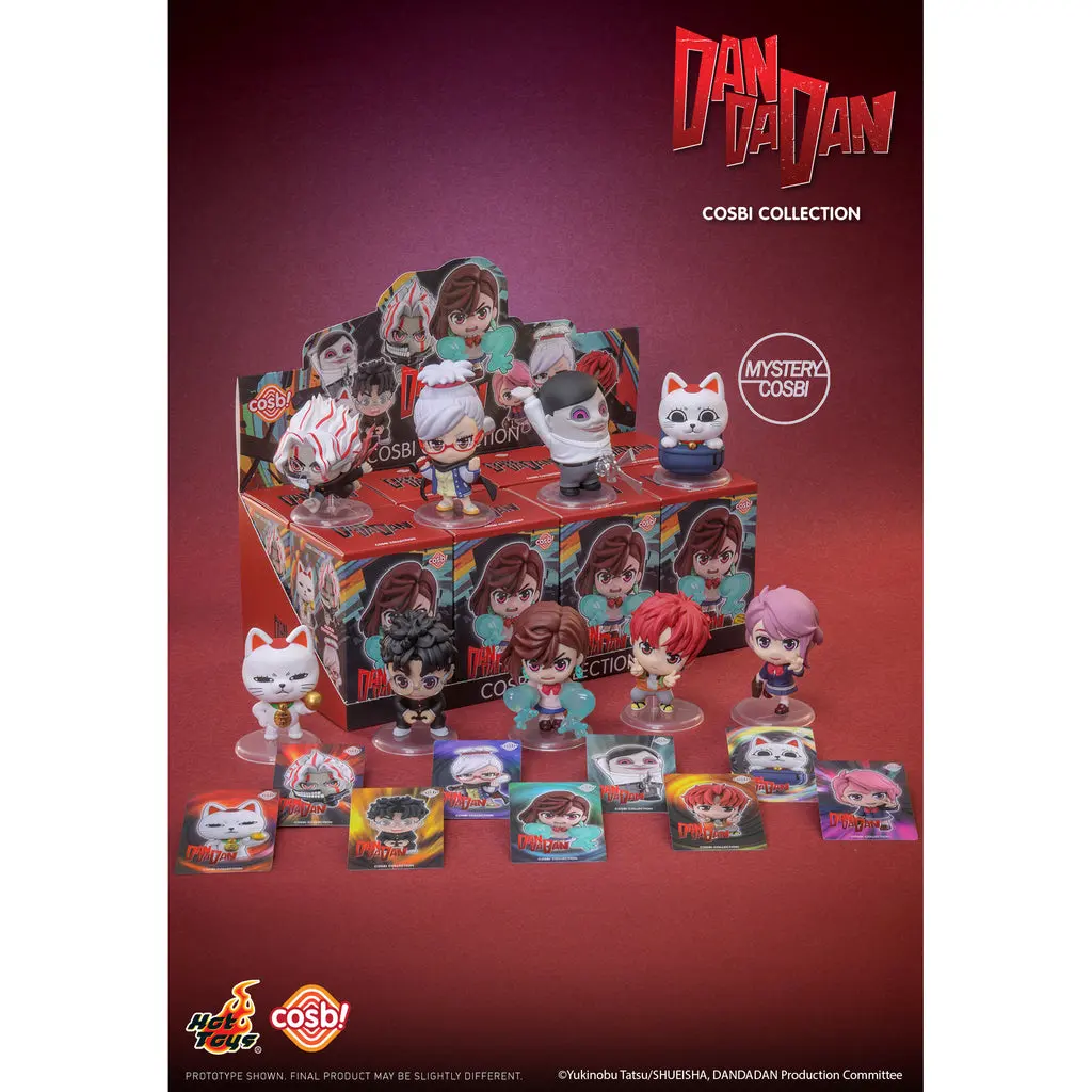 SunrisePop Dandadan – Dandadan Cosbi Collection – Assorted Blind Box – Official Designer Collectible Art Toy