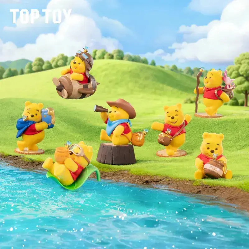 Winnie the Pooh 100th Honey Quest Series Figure Blind Box – Official Designer Collectible Art Toy