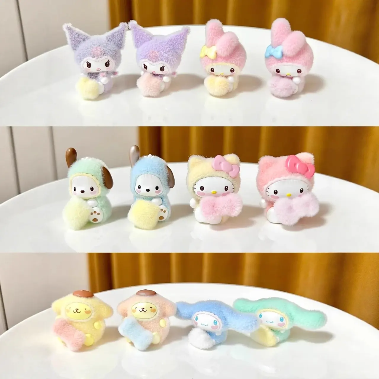 Sanrio Characters Fluffy Little Darling Series Cute Bean Blind Bag – Official Sanrio Art Toy