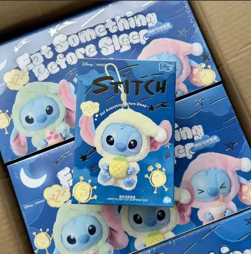 Miniso Stitch – “Eat Something Before Sleep” Series Blind Box