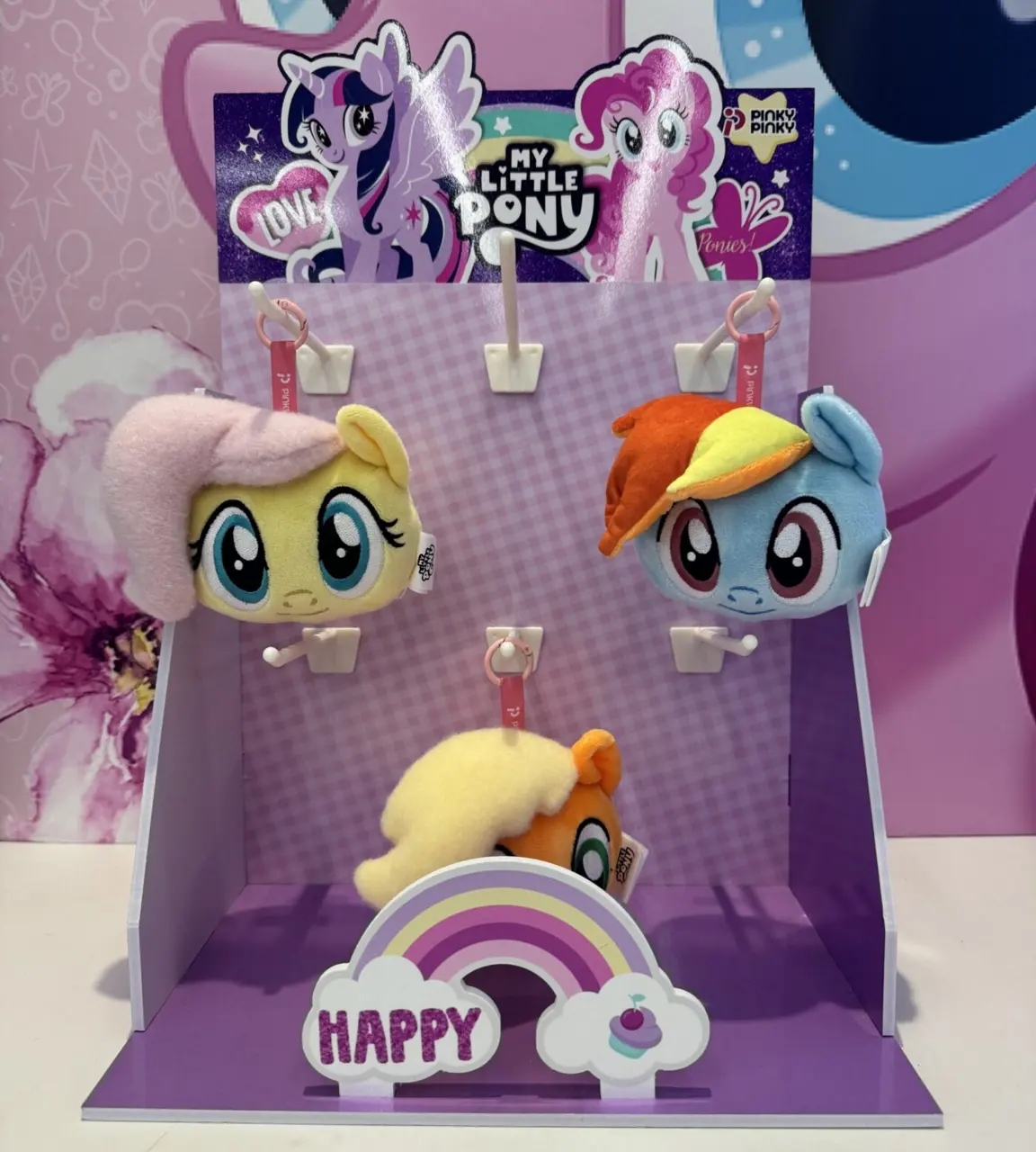 【Display】My Little Pony Plush Keychain Blind Bag – Official My Little Pony Art Toy