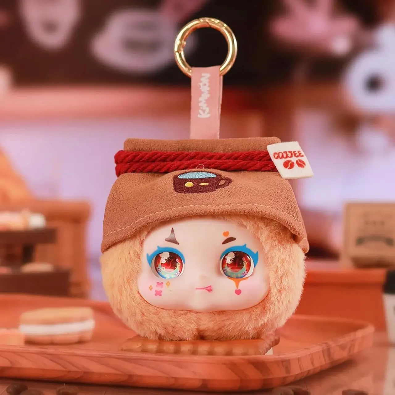 CALEMBOU Plush Blind Box, Kawaii Kimmon High Tea Series Stuffed Blind Box Keychain – Official CALEMBOU Art Toy