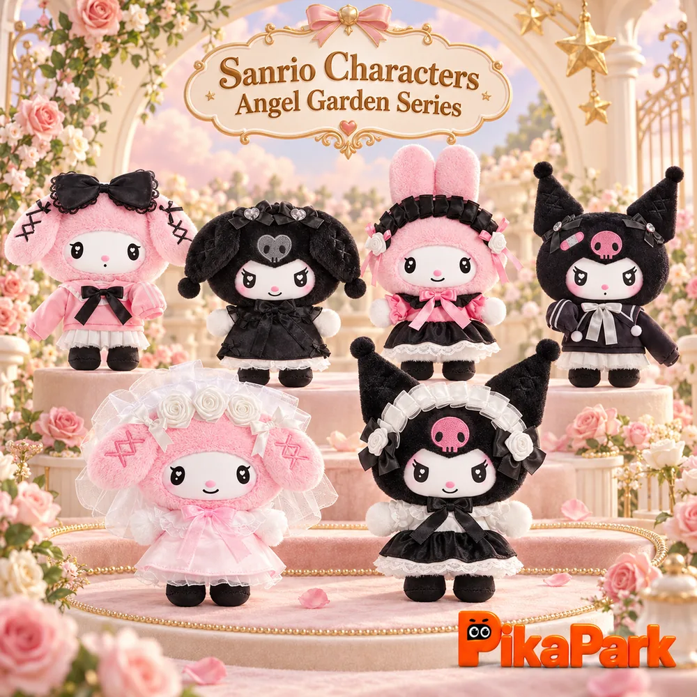 Angel Garden Series Plush Vinyl Keychain Gift Blind Box – Authentic Designer Collectible
