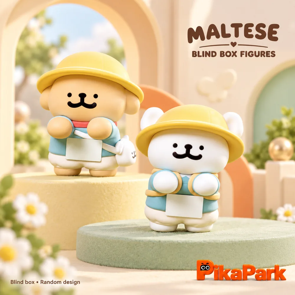 Maltese PupSnap Series Blind Bag – Authentic Designer Collectible