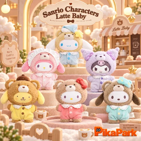 Sanrio Characters Latte Baby Plush