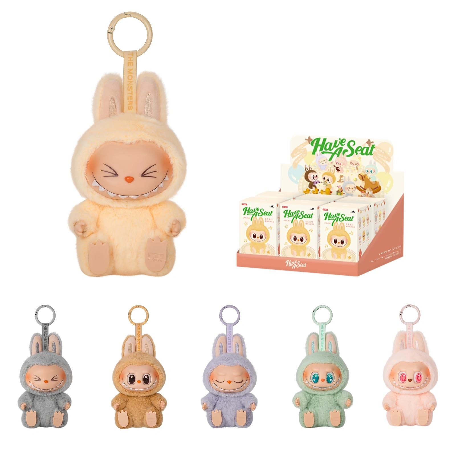 POP MART Monsters: Have a Seat! Blind Box Fun Random Collectible Figures Gift Awesome Home Decor Surprise Inside